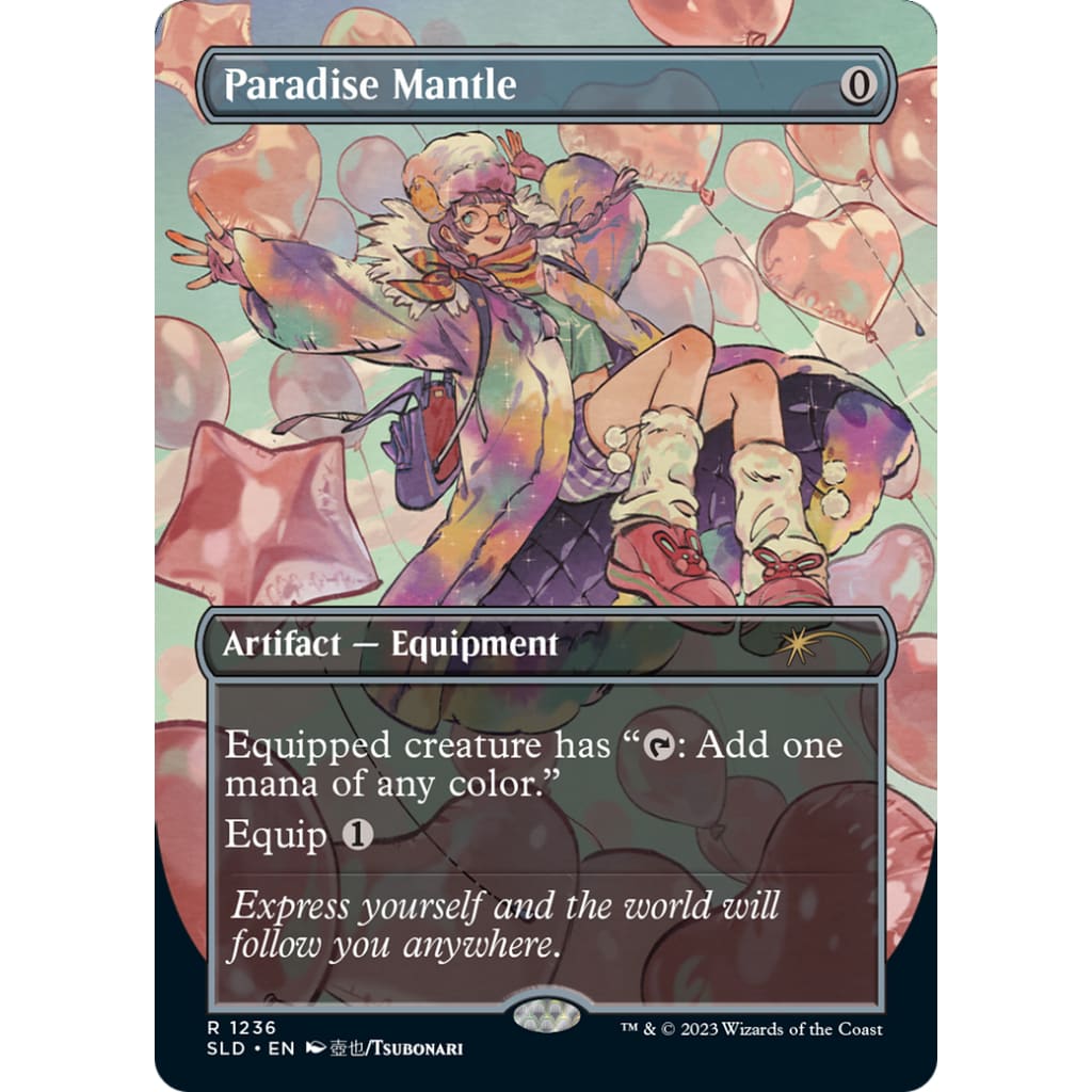 Paradise Mantle (SLD-1236) (Borderless) Foil - Single