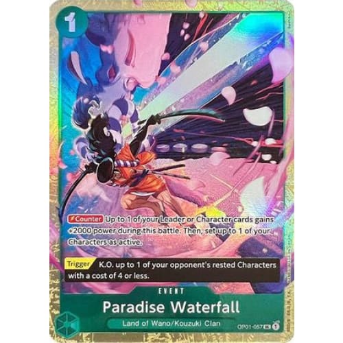 Paradise Waterfall (Premium Card Collection -Best Selection
