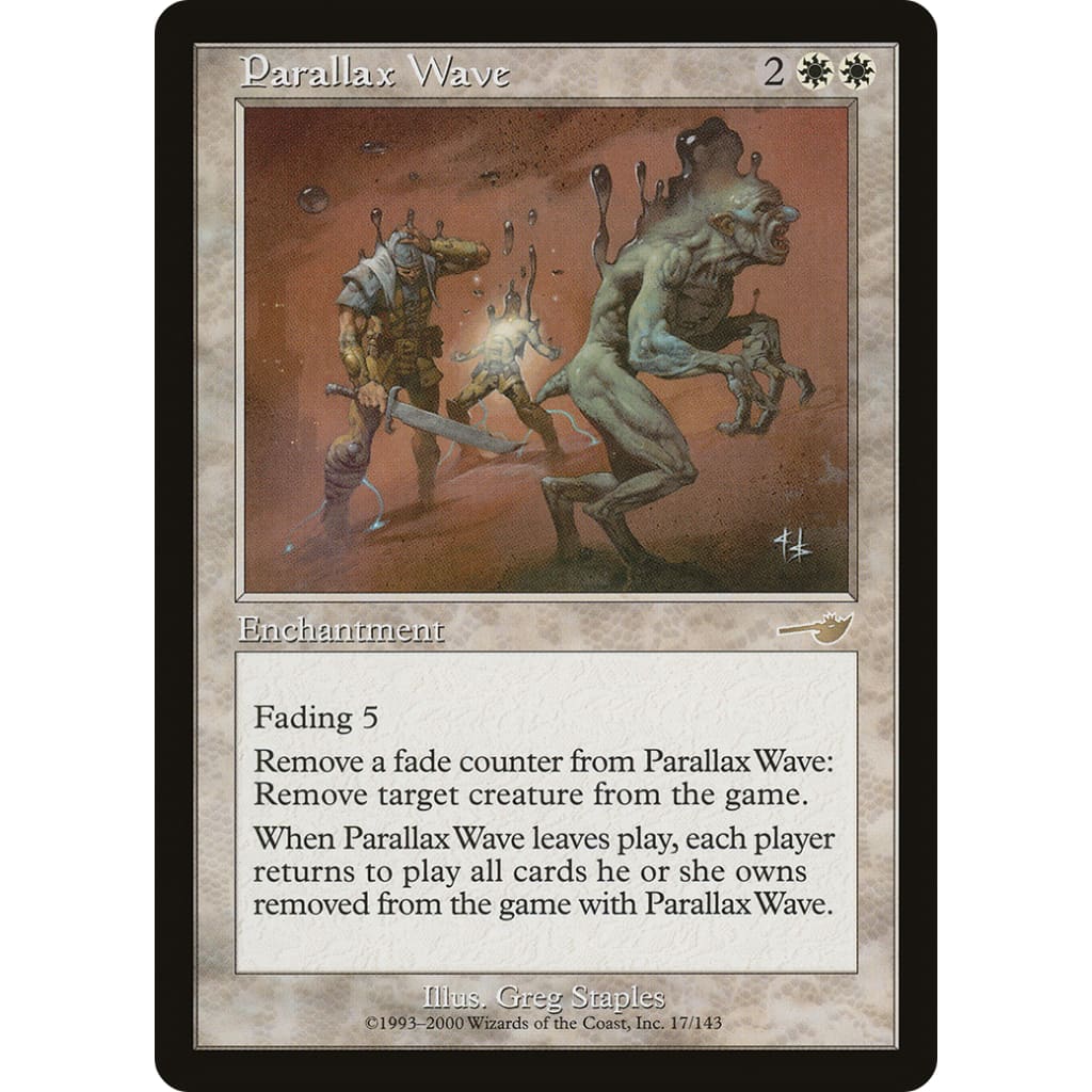 Parallax Wave (NEM-017) Foil - Single