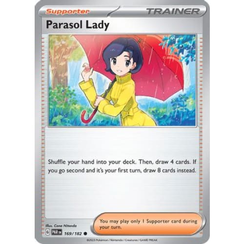 Parasol Lady (169) Uncommon Reverse Holofoil - Single