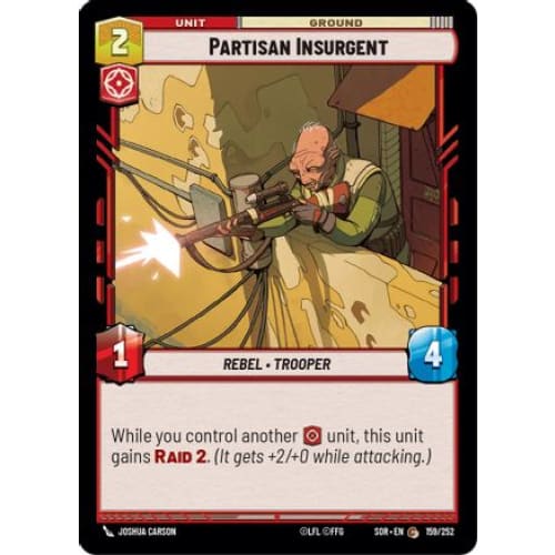 Partisan Insurgent (159/252) - Spark of Rebellion Foil