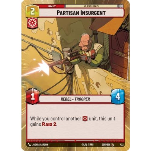 Partisan Insurgent (Hyperspace) (422) - Spark of Rebellion