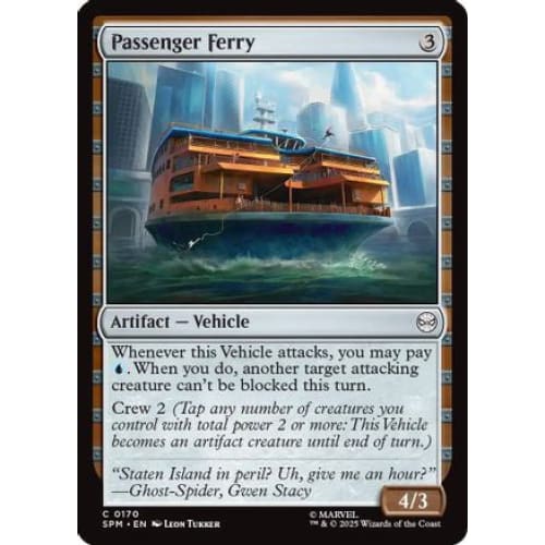 Passenger Ferry (SPM-170) Foil - Single