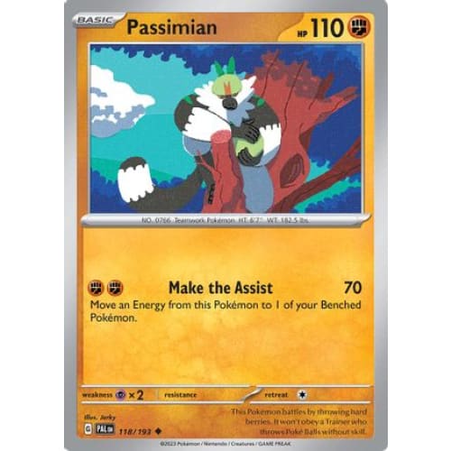Passimian (118) Uncommon Reverse Holofoil - Single