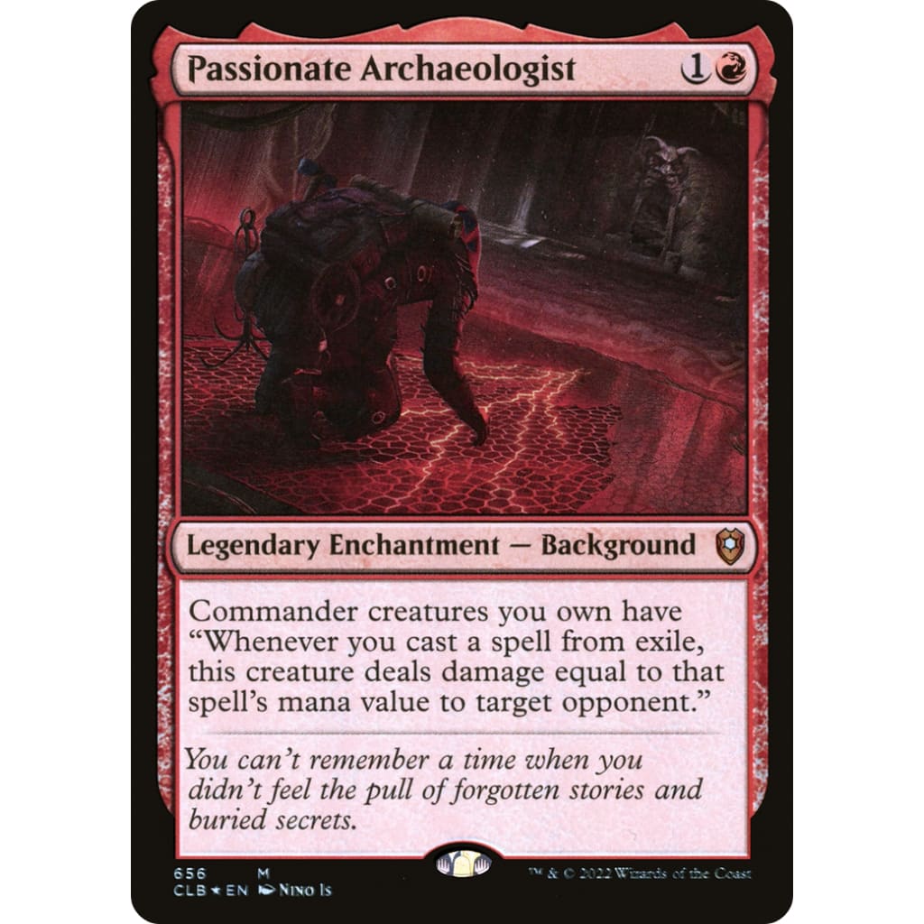 Passionate Archaeologist (CLB-656) Foil - Single