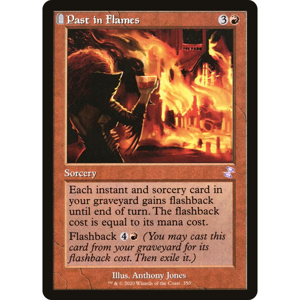 Past in Flames (TSR-350): (tombstone) Foil - Single