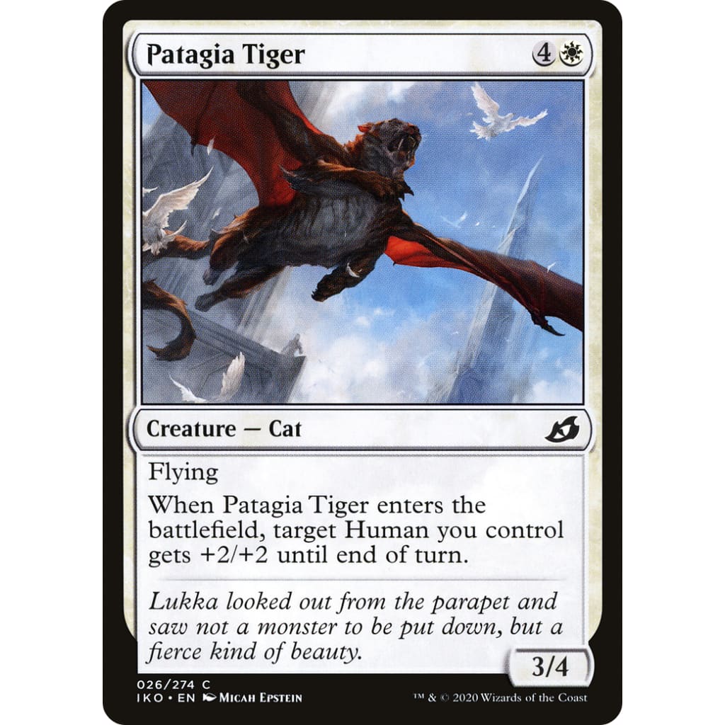 Patagia Tiger (IKO-026) Foil - Single