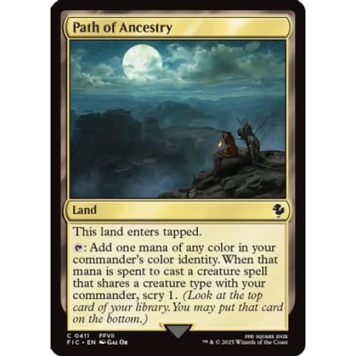 Path of Ancestry (Surge Foil) (FIC-411) Foil - Single
