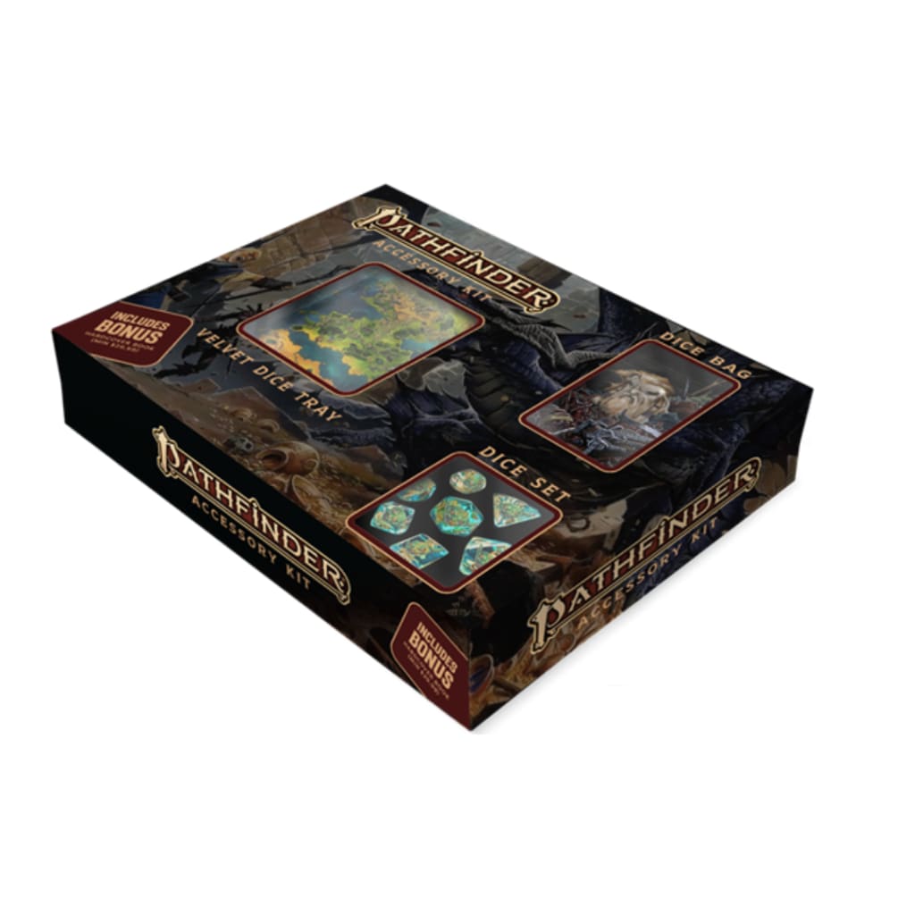Pathfinder Bundle Dice Set / Bag / Tray
