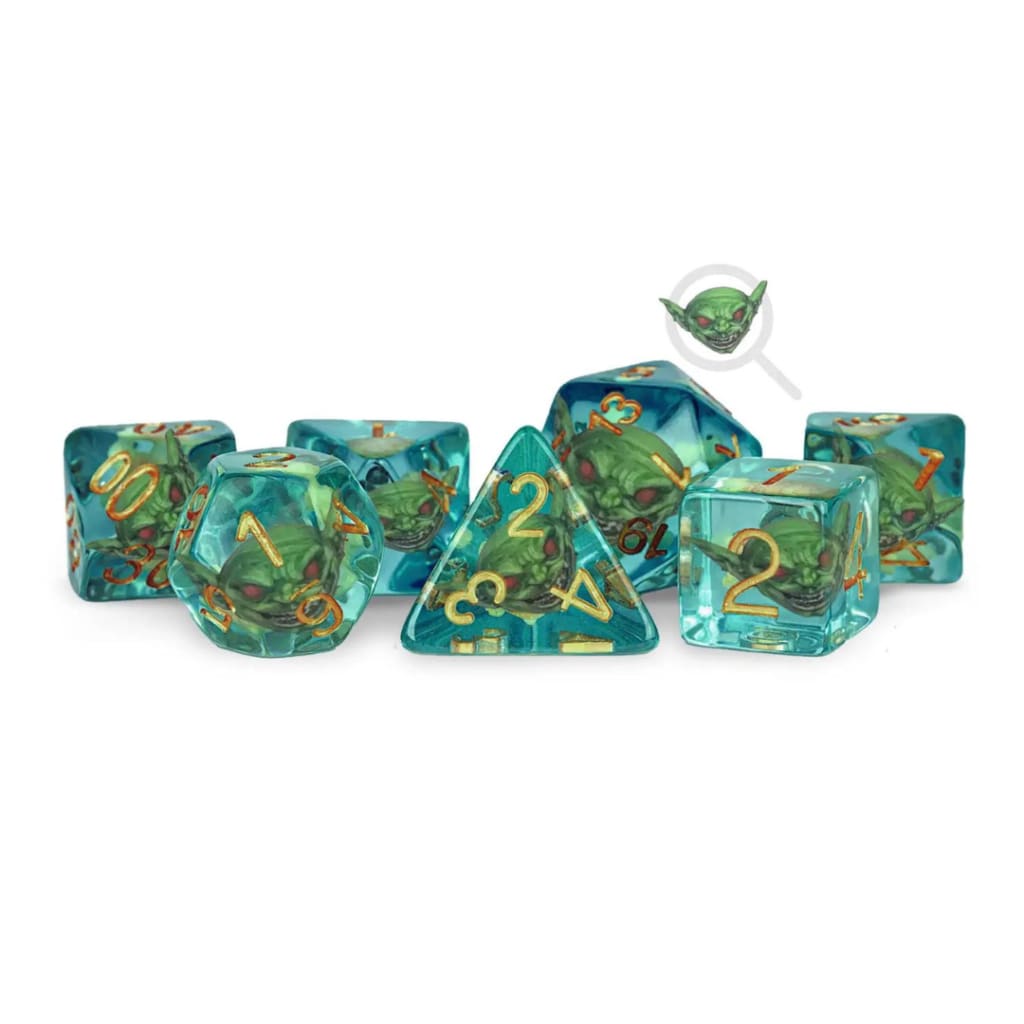 Pathfinder Goblin Inclusion 16mm Dice Set