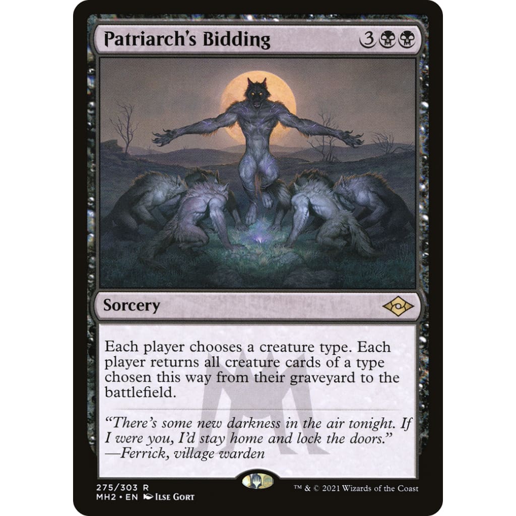 Patriarch’s Bidding (MH2-275) Etched Foil - Single