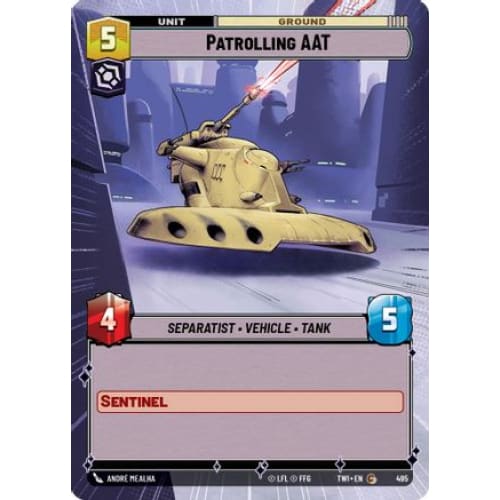 Patrolling AAT (Hyperspace) (495) - Single