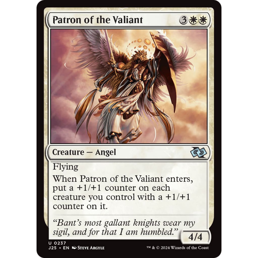 Patron of the Valiant (J25-237) - Single