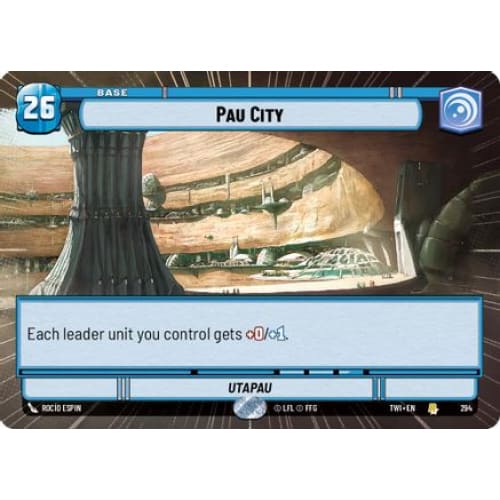 Pau City (Hyperspace) (294) Foil - Single