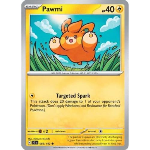 Pawmi (56) Common Reverse Holofoil - Single