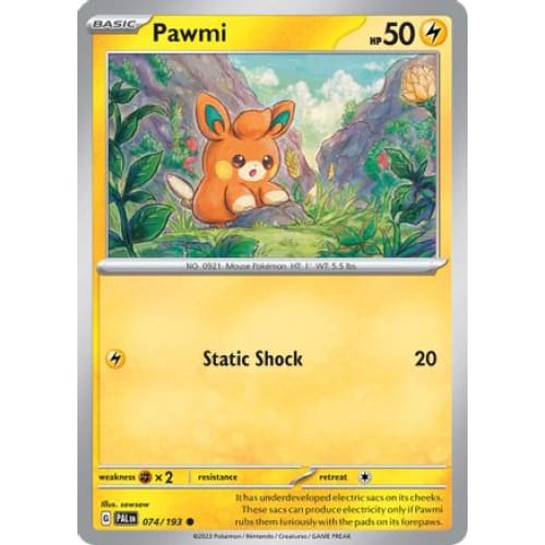 Pawmi (Cosmo Foil) (74) Promo Holofoil - Single