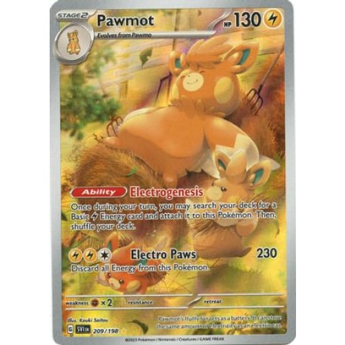 Pawmot - 209/198 (209) Illustration Rare Holofoil - Single