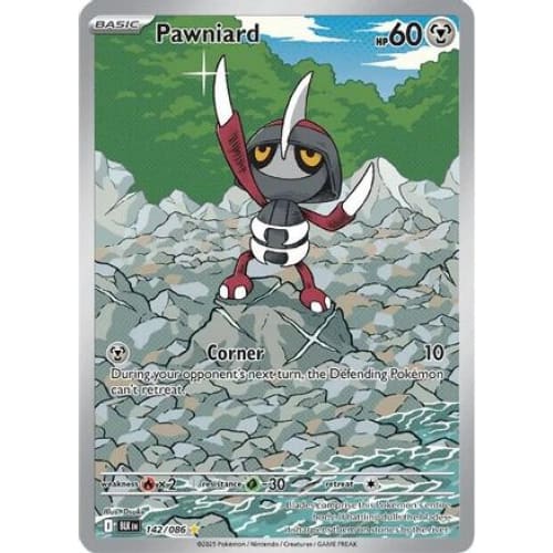 Pawniard - 142/086 (142) Illustration Rare Holofoil - Single