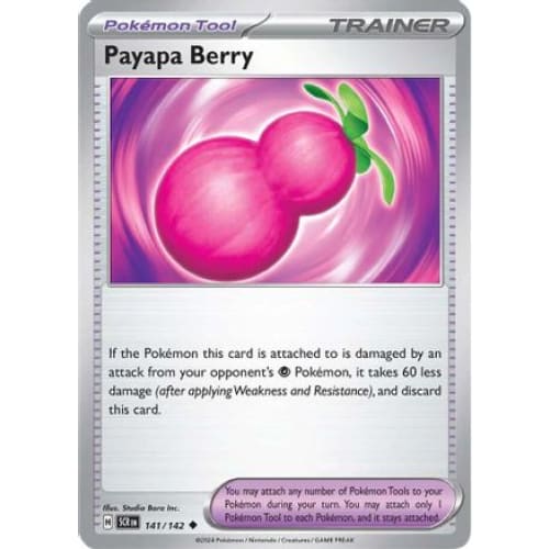 Payapa Berry (141) Uncommon Reverse Holofoil - Single