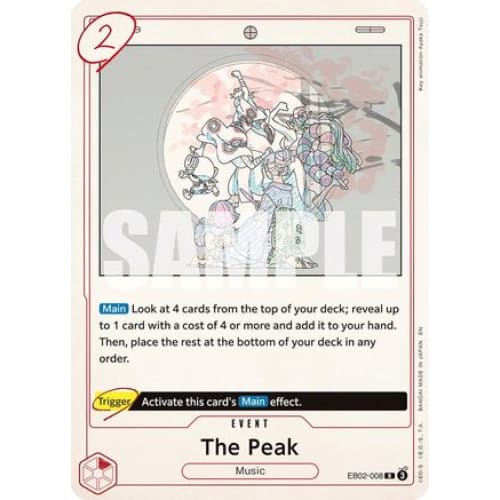 The Peak EB02-008 R Extra Booster: Anime 25th Collection