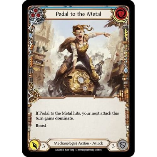 Pedal to the Metal (Blue) (ARCANE RISING) Unlimited Edition