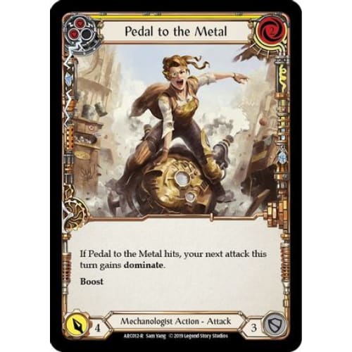 Pedal to the Metal (Yellow) (ARCANE RISING) Unlimited
