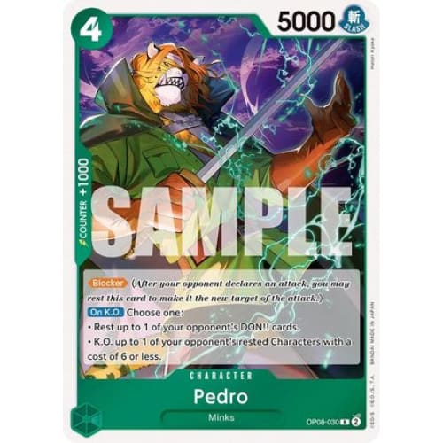 Pedro OP08-030 R Two Legends Foil - Single