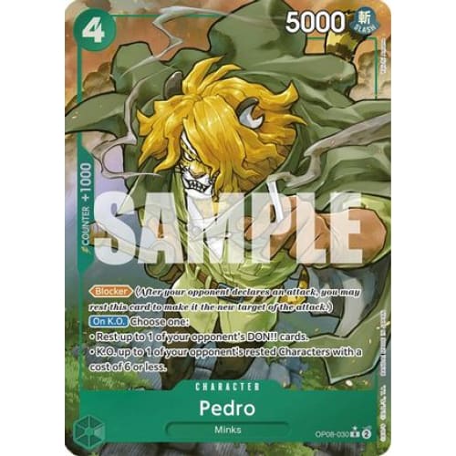 Pedro (Parallel) OP08-030 R Two Legends Foil - Single
