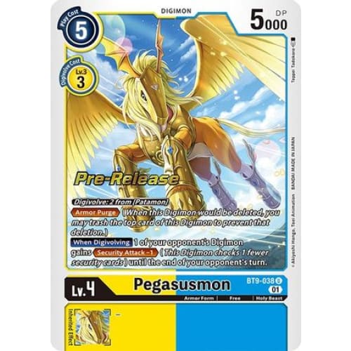 Pegasusmon (BT9-038 U) Uncommon - Single