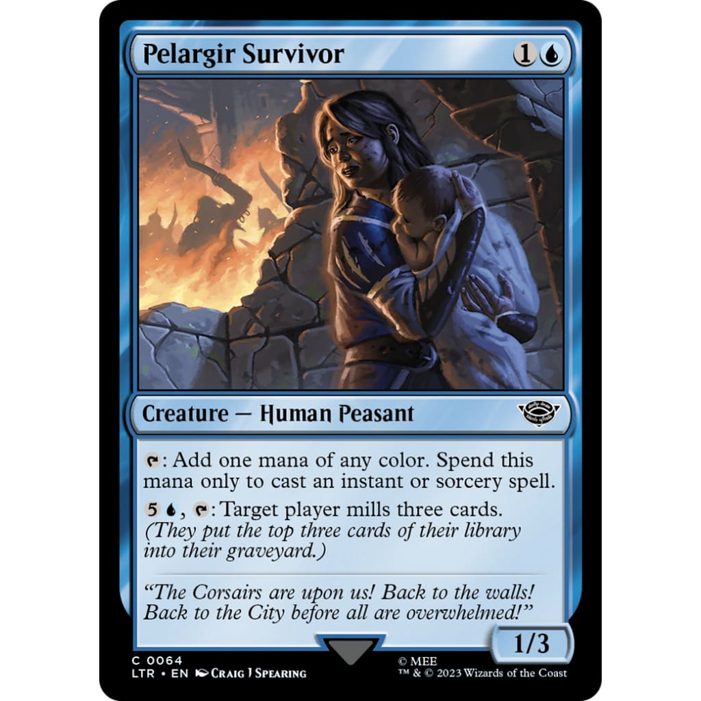 Pelargir Survivor (LTR-064) Foil - Single