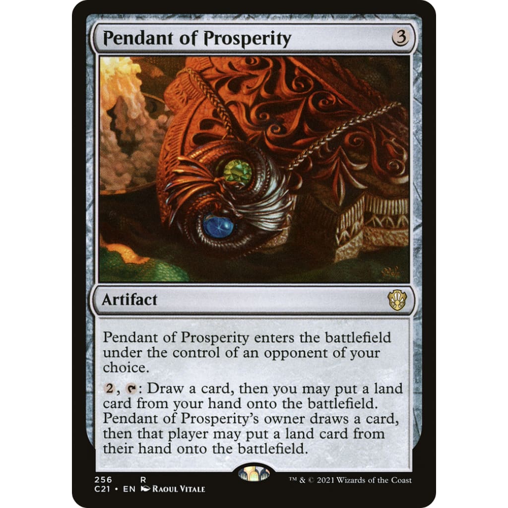 Pendant of Prosperity (C21-256) - Single