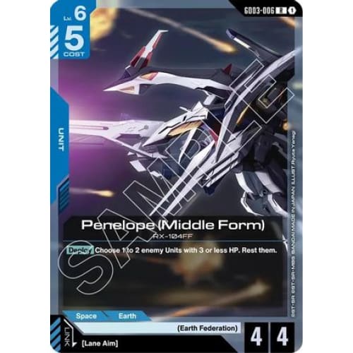 Penelope (Middle Form) (GD03-006) - Steel Requiem Holofoil