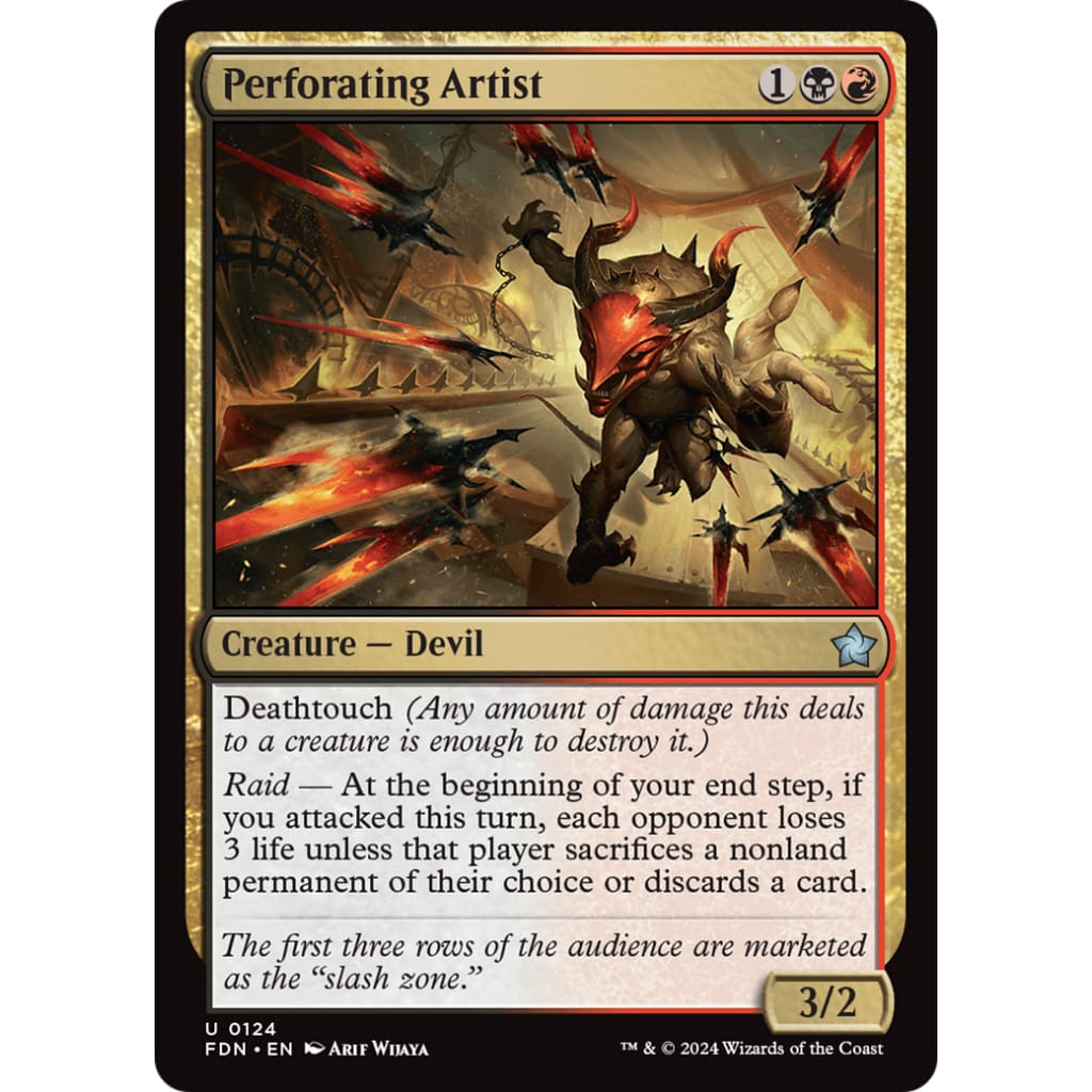 Perforating Artist (FDN-124) - Single