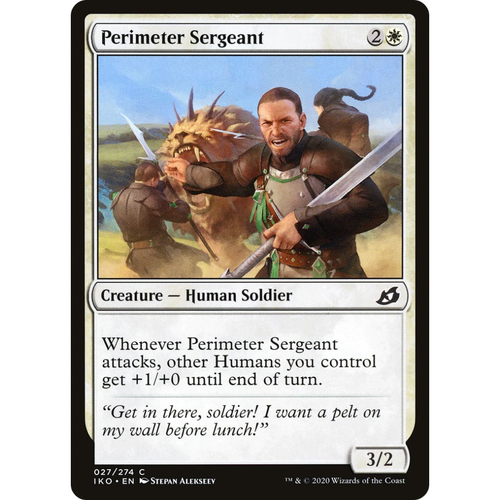 Perimeter Sergeant (IKO-027) Foil - Single