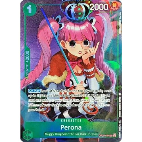 Perona (Illustration Box Vol.4) OP09-034 R One Piece