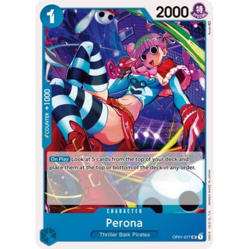 Perona OP01-077 UC Romance Dawn - Single