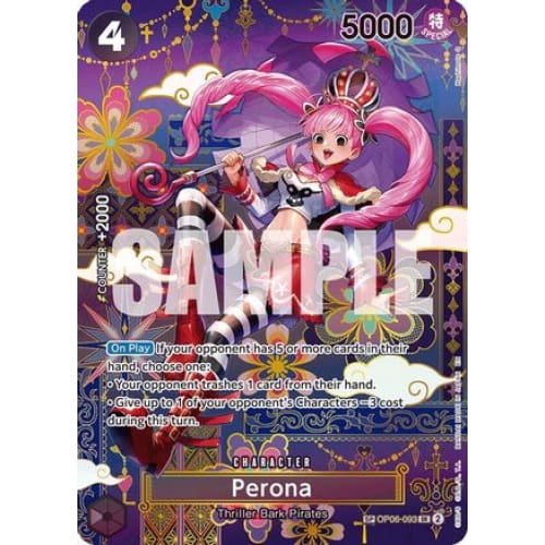 Perona - OP06-093 (SP) SR The Azure Sea’s Seven Foil
