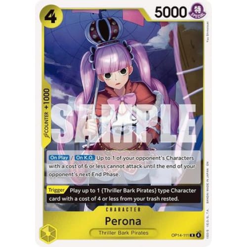 Perona - OP14-111 R The Azure Sea’s Seven Foil - Single