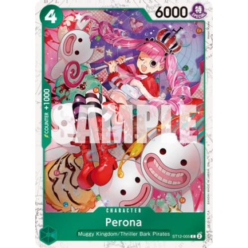 Perona (Pirate Foil) ST12-005 C Premium Booster -The Best-