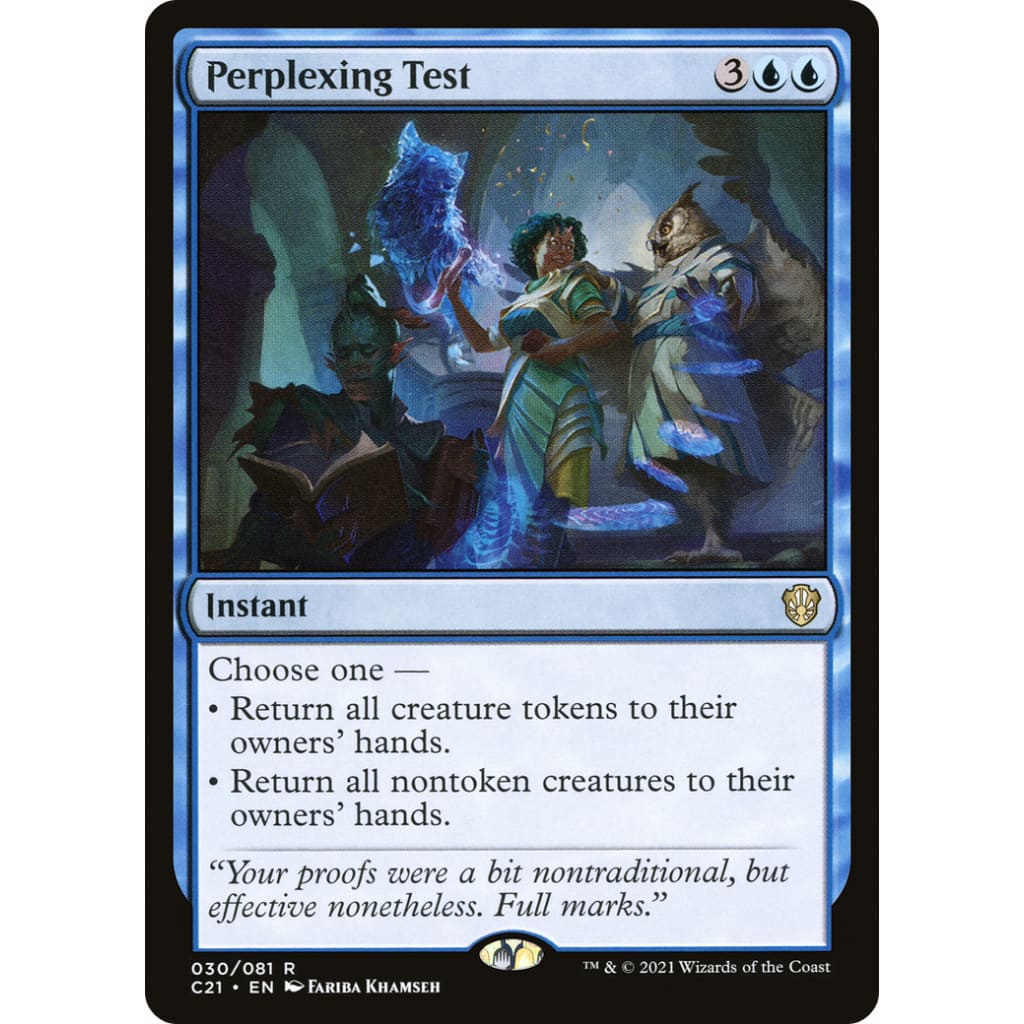 Perplexing Test (C21-030) - Single