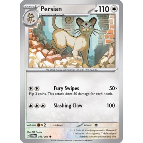 Persian (49) Common Reverse Holofoil - Single