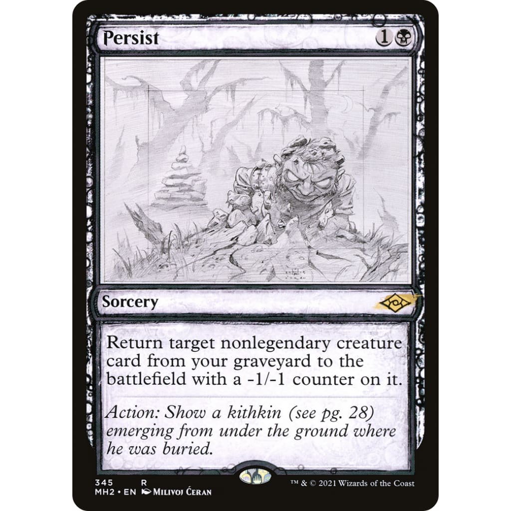 Persist (MH2-345): (Showcase) Foil - Single