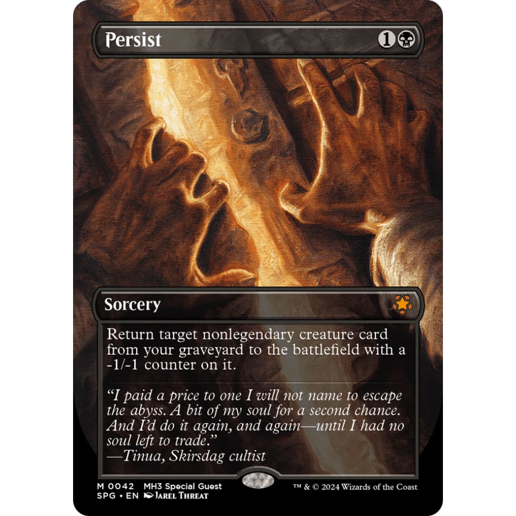 Persist (SPG-042) (Borderless) - Single