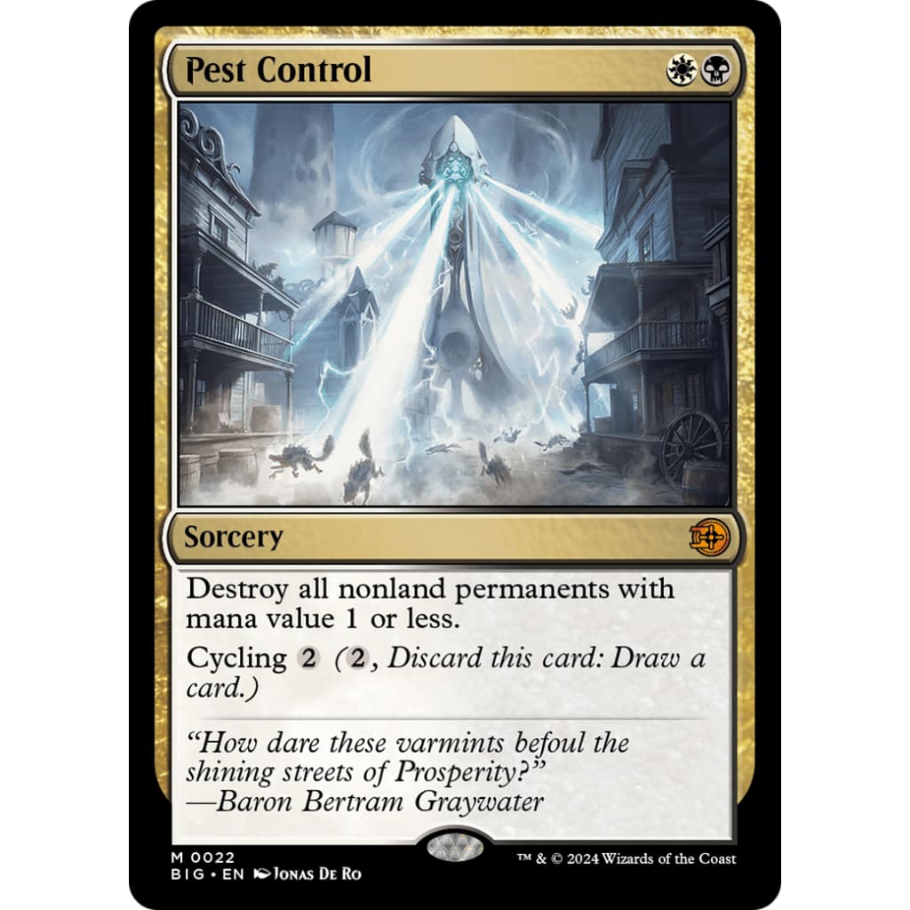 Pest Control (BIG-022) Foil - Single