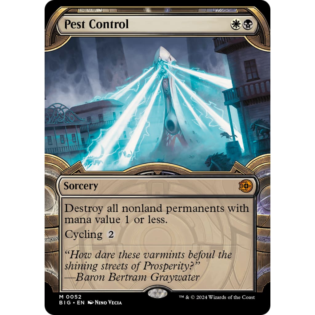 Pest Control (BIG-052): (Showcase) (Borderless) Foil