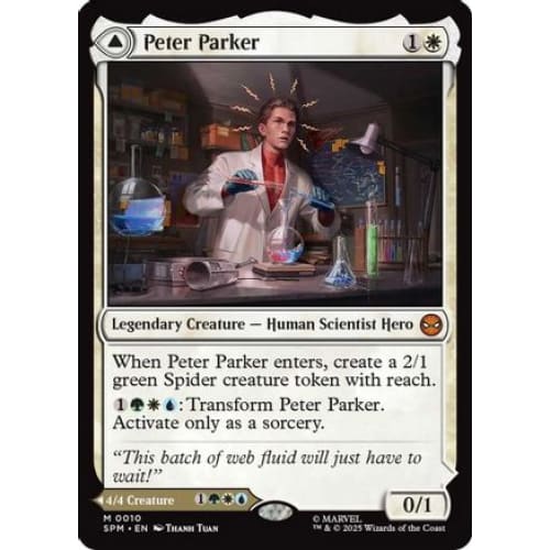 Peter Parker (SPM-010) Foil - Single