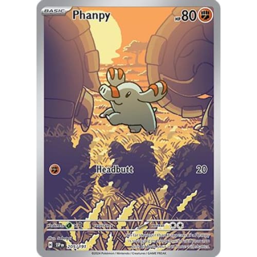 Phanpy (205) Shiny Rare Holofoil - Single