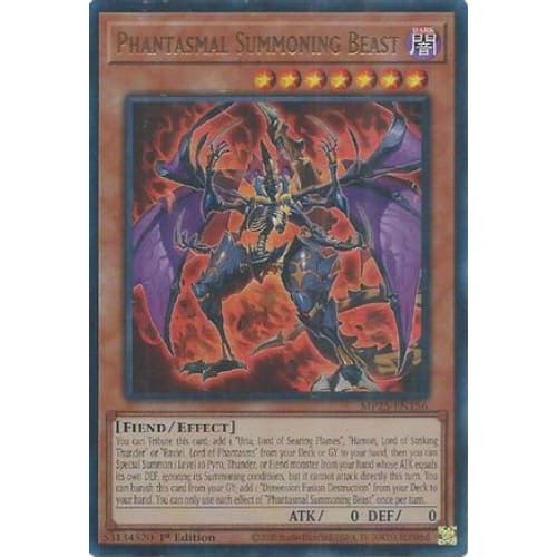 Phantasmal Summoning Beast - MP25-EN156 Ultra Rare 1st