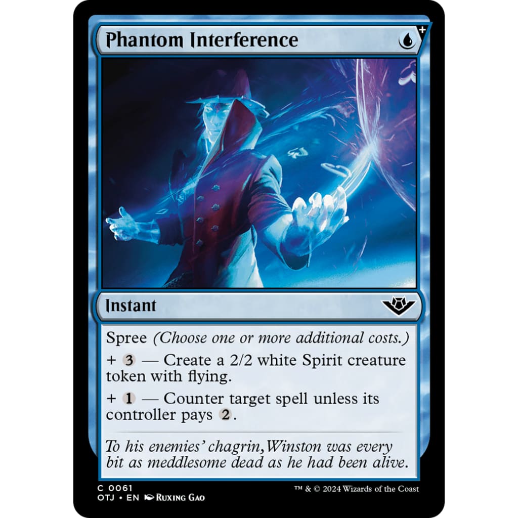 Phantom Interference (OTJ-061) Foil - Single