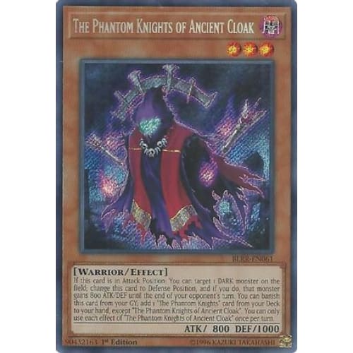 The Phantom Knights of Ancient Cloak (BLRR-EN061) Secret